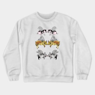 Pigs on a wing Crewneck Sweatshirt